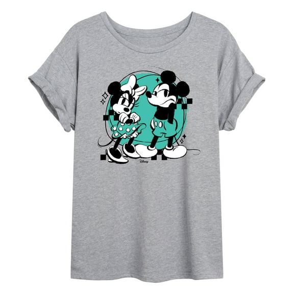 Disney - Mickey And Minnie Mouse - Women's Oversized T-Shirt
