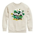 thumbnail image 1 of Disney - Mickey And Minnie Pot Of Gold - Toddler And Youth Crewneck Fleece Sweatshirt, 1 of 5