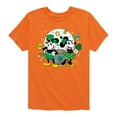 thumbnail image 1 of Disney - Mickey And Minnie Pot Of Gold - Toddler And Youth Short Sleeve Graphic T-Shirt, 1 of 5