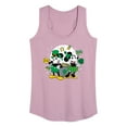 thumbnail image 1 of Disney - Mickey And Minnie Pot Of Gold - Women's Racerback Tank Top, 1 of 5