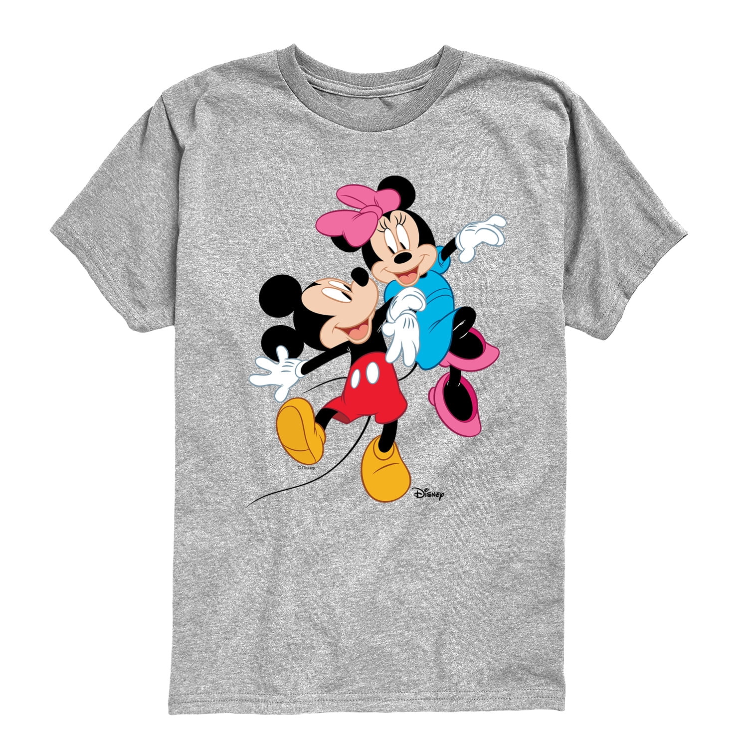 Disney - Mickey And Minnie - Youth Boys Short Sleeve Graphic T-Shirt ...