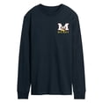 thumbnail image 1 of Disney - Mickey Block Letter - Men's Long Sleeve Graphic T-Shirt, 1 of 4