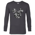 thumbnail image 1 of Disney Mickey Camo Gray - Long Sleeve T-Shirt for Men - Customized-Charcoal Heather, 1 of 5