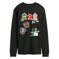 thumbnail image 1 of Disney - Mickey Christmas - Men's Long Sleeve Graphic T-Shirt, 1 of 4