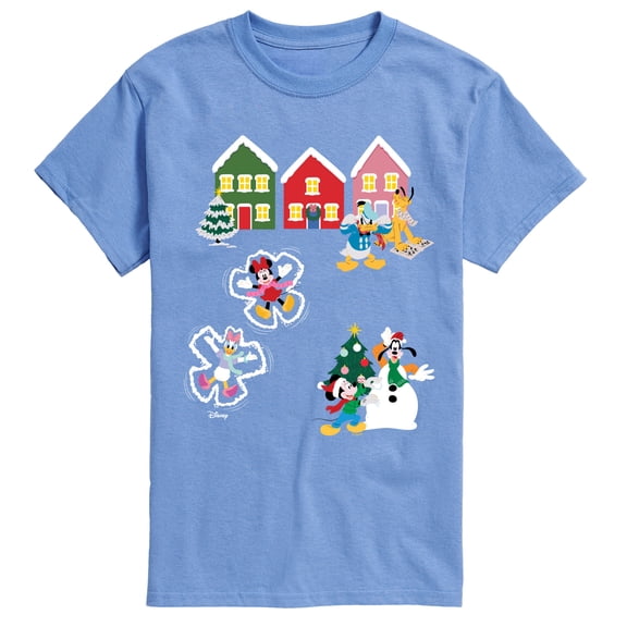 Disney - Mickey Christmas - Men's Short Sleeve Graphic T-Shirt