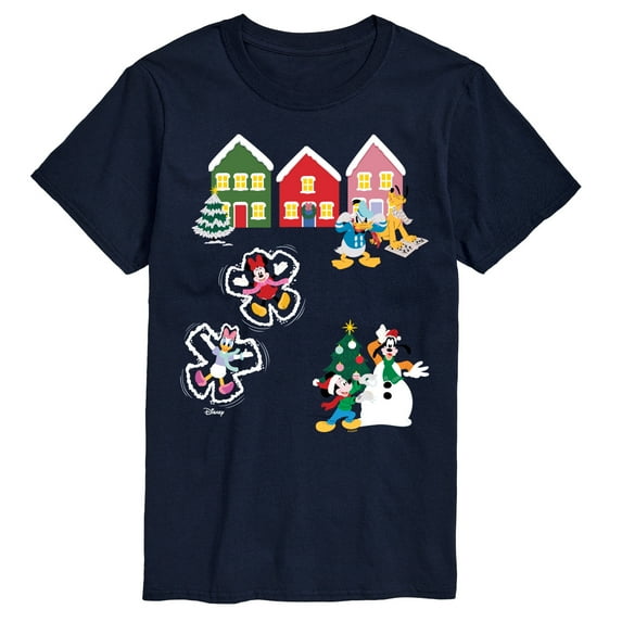 Disney - Mickey Christmas - Men's Short Sleeve Graphic T-Shirt