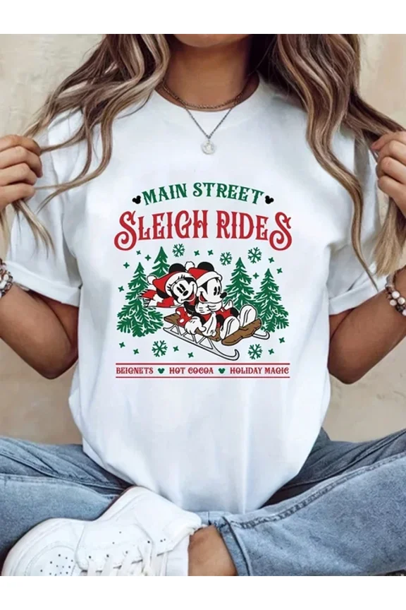 Disney Mickey Christmas T-Shirt Unisex 2