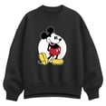 thumbnail image 1 of Disney - Mickey Classic - Women's Oversized Fleece Crew Sweatshirt, 1 of 3