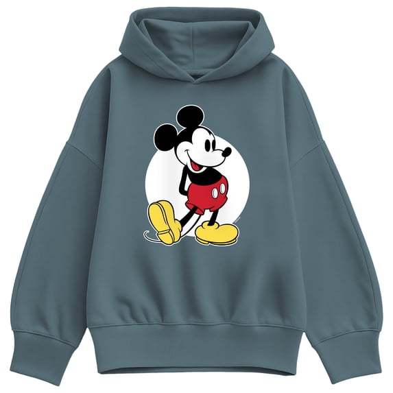 Disney - Mickey Classic - Women's Oversized Fleece Hoodie Sweatshirt