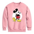 thumbnail image 1 of Disney - Mickey Classic - Youth Boys Crew Fleece Sweatshirt, 1 of 4
