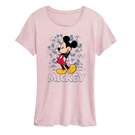 Disney - Mickey Cluster - Women's Short Sleeve Graphic T-Shirt