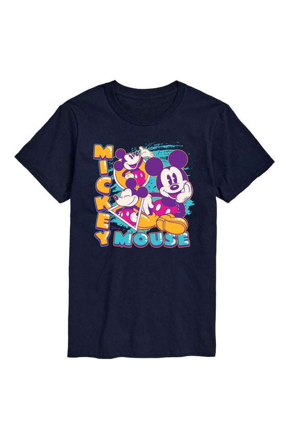 - Mickey Collage - Men's Short Sleeve Graphic T-Shirt