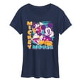 thumbnail image 1 of Disney - Mickey Collage - Women's Short Sleeve Graphic T-Shirt, 1 of 4