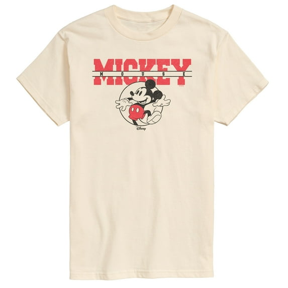 Disney - Mickey Collegiate - Men's Short Sleeve Graphic T-Shirt