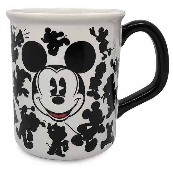 Disney Parks Mickey Mouse Icon 28 Color Changing Ceramic 17oz Coffee Mug NWT