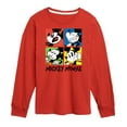 thumbnail image 1 of Disney - Mickey Colorblock - Toddler & Youth Long Sleeve Graphic T-Shirt, 1 of 5
