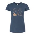 thumbnail image 1 of Disney - Mickey Constellation - Juniors Fitted Graphic T-Shirt, 1 of 5