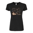 thumbnail image 1 of Disney - Mickey Constellation - Juniors Fitted Graphic T-Shirt, 1 of 5