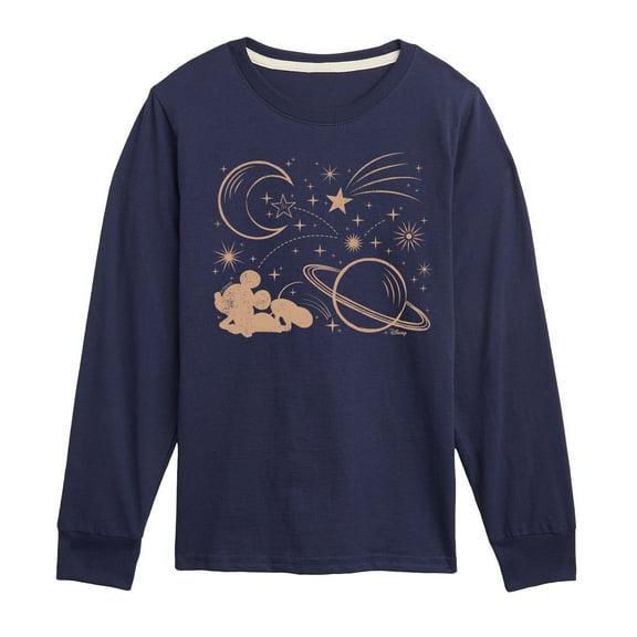 Disney - Mickey Constellation - Toddler & Youth Long Sleeve Graphic T-Shirt