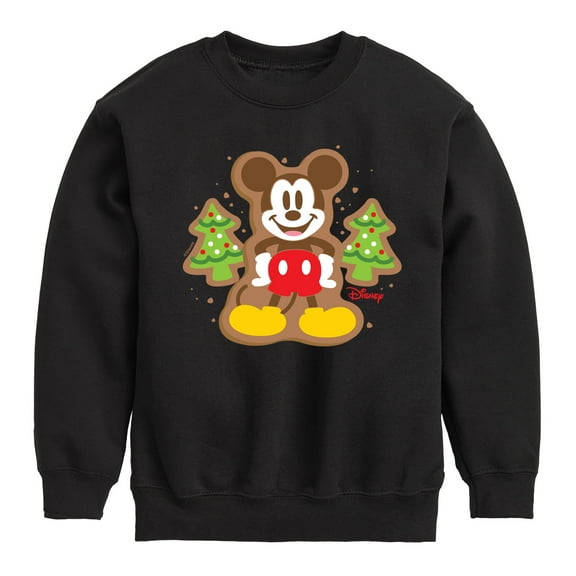 Disney - Mickey Cookie Christmas - Toddler & Youth Crewneck Fleece Sweatshirt