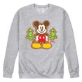 thumbnail image 1 of Disney - Mickey Cookie - Men's Crew Fleece Sweatshirt Sweatshirt, 1 of 5