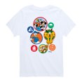 thumbnail image 1 of Disney - Mickey & Crew Camping Badges - Youth Short Sleeve Graphic T-Shirt, 1 of 5