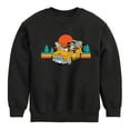 thumbnail image 1 of Disney - Mickey & Donald Duck - Let's Hit the Road - Youth Crewneck Fleece Sweatshirt, 1 of 5