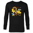 thumbnail image 1 of Disney Mickey Donald Goofy LOL - Long Sleeve T-Shirt for Men - Customized-Black, 1 of 5