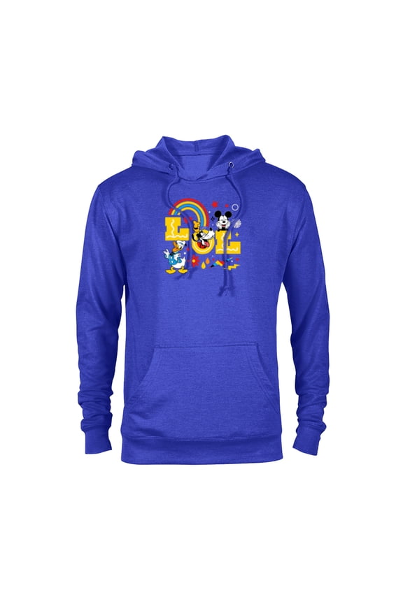 Mickey Donald Goofy LOL - Pullover Hoodie for Adults - Customized-Royal