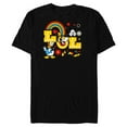 thumbnail image 1 of Disney Mickey Donald Goofy LOL - Short Sleeve Blended T-Shirt for Adults - Customized-Black, 1 of 5