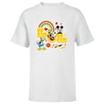 thumbnail image 1 of Disney Mickey Donald Goofy LOL - Short Sleeve T-Shirt for Kids - Customized-White, 1 of 5