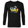 thumbnail image 1 of Disney Mickey Donald Goofy and Pluto Pals - Long Sleeve T-Shirt for Men - Customized-Black, 1 of 5