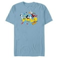 thumbnail image 1 of Disney Mickey Donald Goofy and Pluto Pals - Short Sleeve Blended T-Shirt for Adults - Customized-Ocean Blue, 1 of 5