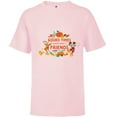 thumbnail image 1 of Disney Mickey & Donald Gourd Times with Best Friends - Short Sleeve T-Shirt for Kids - Customized-Soft Pink, 1 of 5