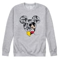 thumbnail image 1 of Disney - Mickey Ear Pattern - Men's Crew Fleece Sweatshirt, 1 of 4