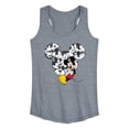 thumbnail image 1 of Disney - Mickey Ear Pattern - Women's Racerback Graphic Tank, 1 of 3