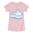 thumbnail image 1 of Disney - Mickey Ears Cake Fitted Short Sleeve Graphic T-Shirt, 1 of 4