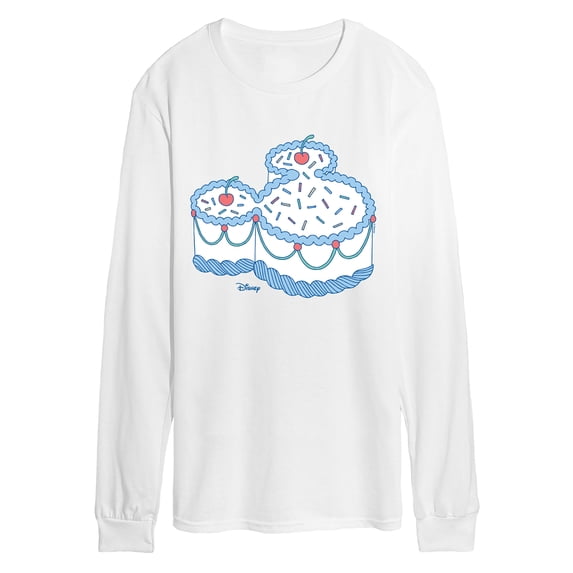 Disney - Mickey Ears Cake Long Sleeve Graphic T-Shirt