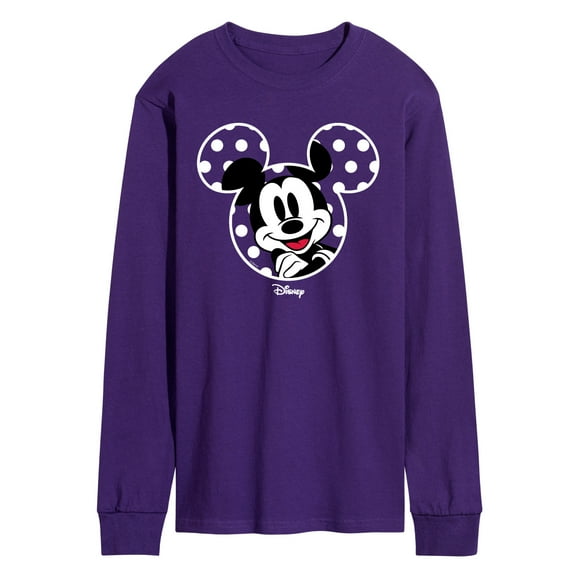 Disney - Mickey Ears - Men's Long Sleeve Graphic T-Shirt