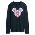 thumbnail image 1 of Disney - Mickey Ears Quilt - Men's Long Sleeve Graphic T-Shirt, 1 of 4