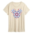 thumbnail image 1 of Disney - Mickey Ears Quilt - Women's Short Sleeve Graphic T-Shirt, 1 of 4