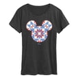 thumbnail image 1 of Disney - Mickey Ears Quilt - Women's Short Sleeve Graphic T-Shirt, 1 of 4