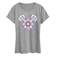 thumbnail image 1 of Disney - Mickey Ears Quilt - Women's Short Sleeve Graphic T-Shirt, 1 of 4