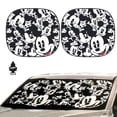 thumbnail image 1 of Disney Mickey Expressions Car Windshield Sunshade – 2-Piece Set with Bonus Gift, UV Protection for Cars and Trucks, 1 of 5