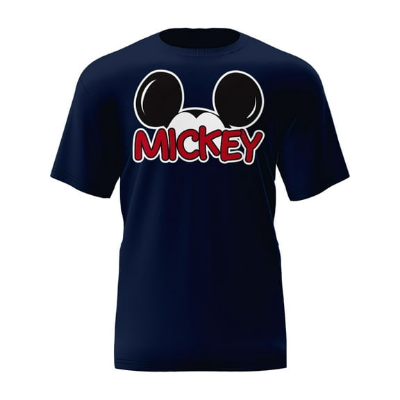 Disney Mickey Family Adult Mens Tee Shirt, XS - XXL