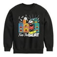 thumbnail image 1 of Disney - Mickey Feel The Beat - Toddler & Youth Crewneck Fleece Sweatshirt, 1 of 5