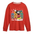 thumbnail image 1 of Disney - Mickey Feel The Beat - Toddler & Youth Long Sleeve Graphic T-Shirt, 1 of 5
