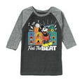 thumbnail image 1 of Disney - Mickey Feel The Beat - Toddler & Youth Raglan Graphic T-Shirt, 1 of 4