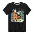 thumbnail image 1 of Disney - Mickey Feel The Beat - Toddler & Youth Short Sleeve Graphic T-Shirt, 1 of 5