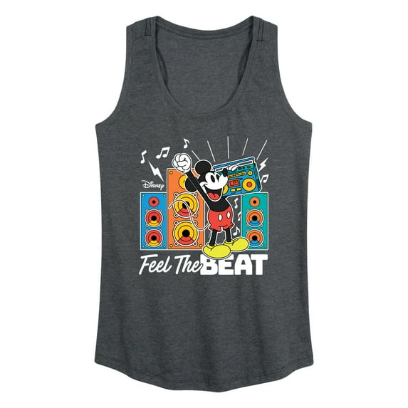 Disney - Mickey Feel The Beat - Women's Racerback Tank Top